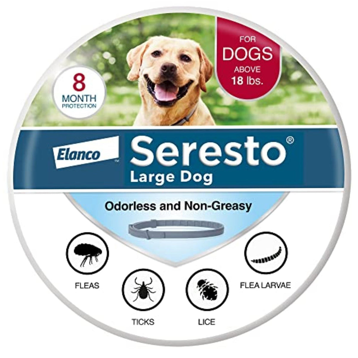 Flea & Tick Collar for Large Dogs
